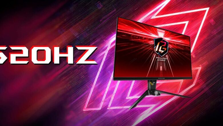 ASRock reveló su primer monitor IPS para gaming de 520 Hz