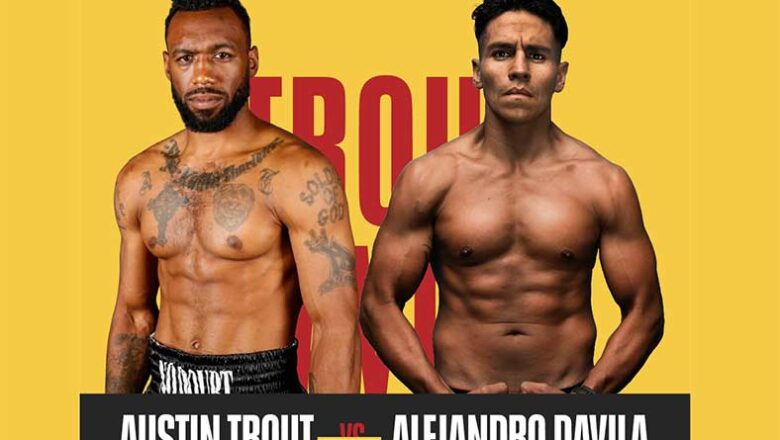 Viernes 13 de agosto, en vivo desde Dubái: Austin Trout Vs. Alejandro Dávila