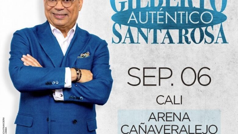 Gilberto Santa Rosa se toma Cali en un show exclusivo y único