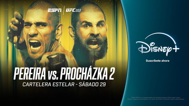 UFC 303 en Disney+: la revancha entre Pereira vs. Prochazka