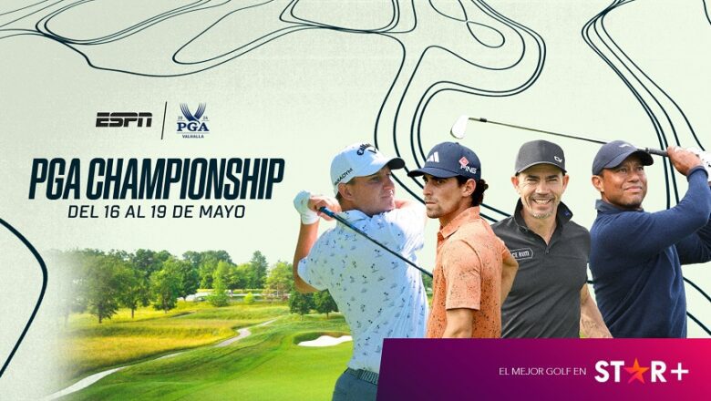 PGA Championship: Tiger Woods y 4 latinoamericanos por ESPN y Star+