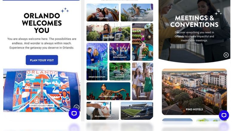 Visit Orlando presenta ocho nuevos sitios web para mejorar las experiencias de distintos públicos interesados en el destino