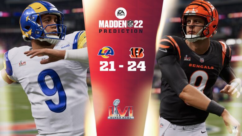 Electronic Arts predice al ganador Super Bowl LVI