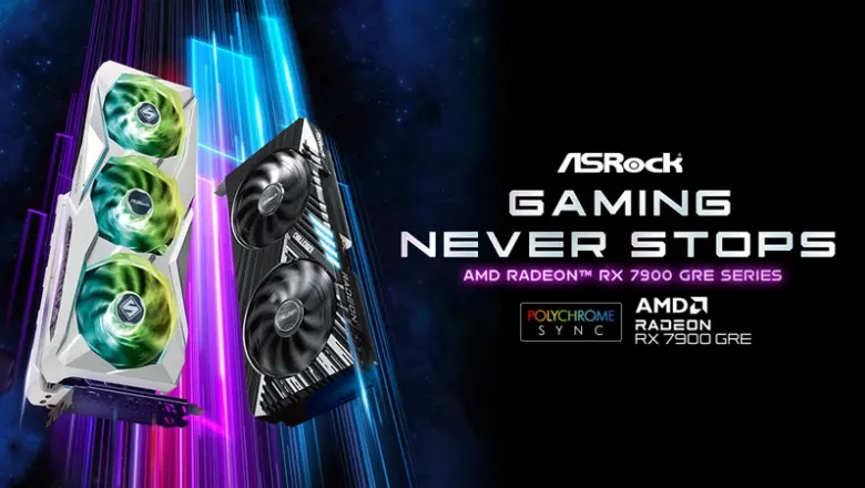 ASRock presenta sus placas de video AMD Radeon RX 7900 GRE