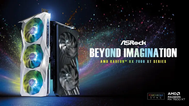 ASRock lanza sus placas de video AMD Radeon RX 7600 XT