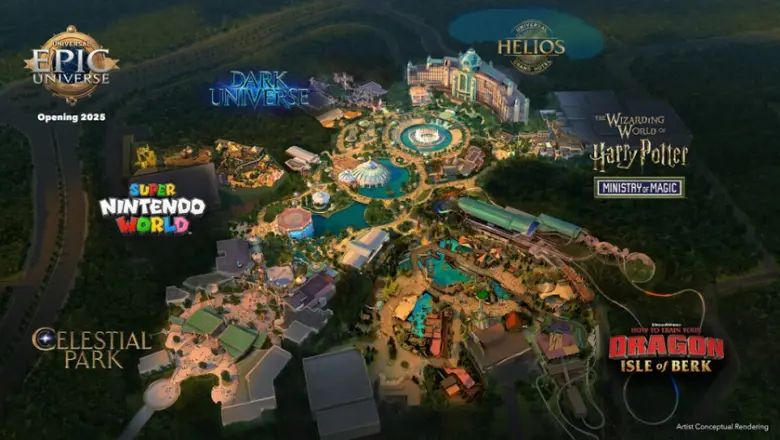 Universal Orlando Resort comparte las primeras imágenes oficiales y detalles sobre Universal Epic Universe
