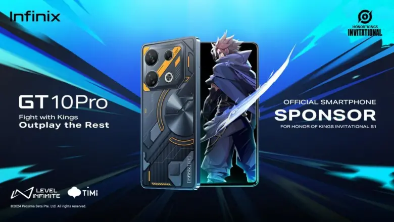 Infinix revoluciona los deportes electrónicos con GT 10 Pro